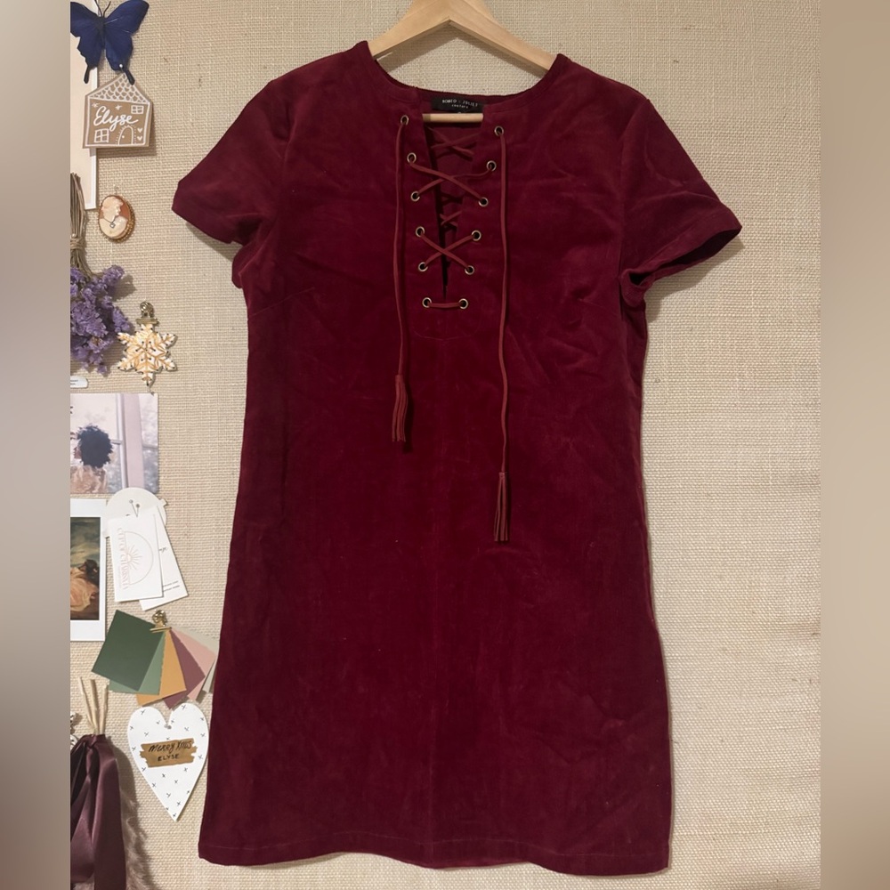 Women’s corduroy dress.